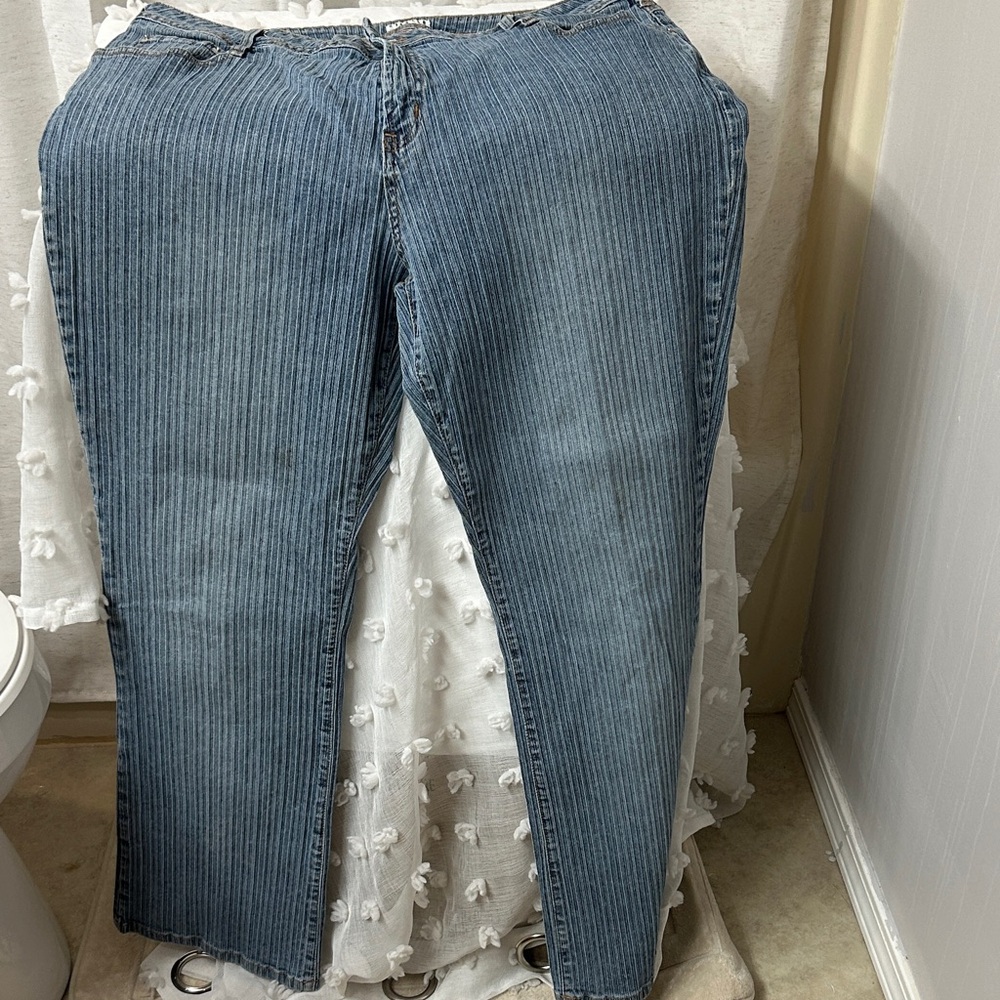 Denim Blue Women's Straight Leg Jeans